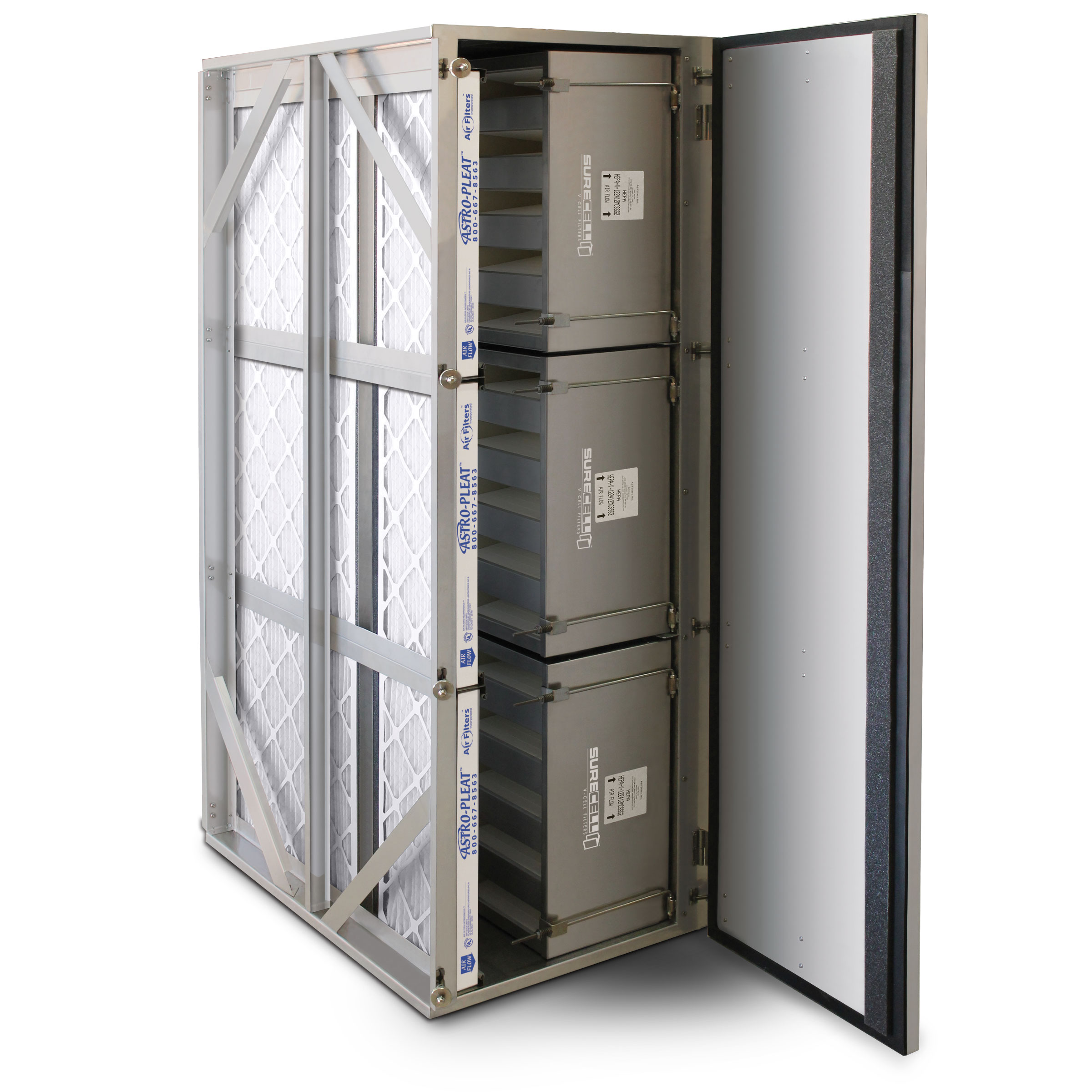 HEPA Bolt-Lock Housings