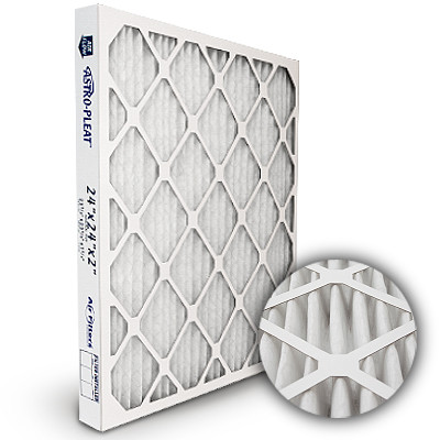 12 pack 16x16X2  MERV 8 pleated air filters A/C or furnace Made in USA by AAF. 