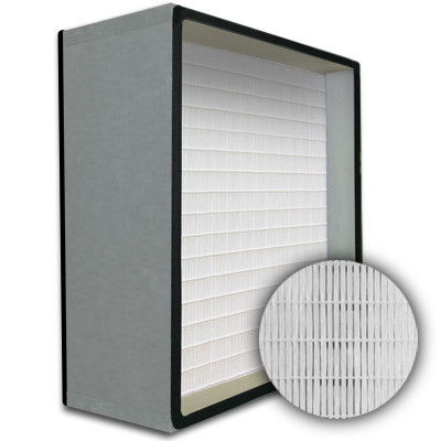 SuperFlo Max HEPA 99.97% Particle Board Gasket Both Sides Frame Mini Pleat Filter 12x24x12