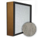 Puracel HEPA 99.97% Standard Capacity Box Filter Particle Board Gasket Both Sides 24x30x6