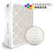 SuperFlo Max Synthetic ASHRAE 95% (MERV 14/15) Dia-Cut Card Board Frame Mini Pleat Filter 24x24x6