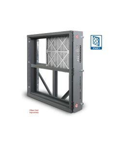 Single Flat Bank Filter Housing